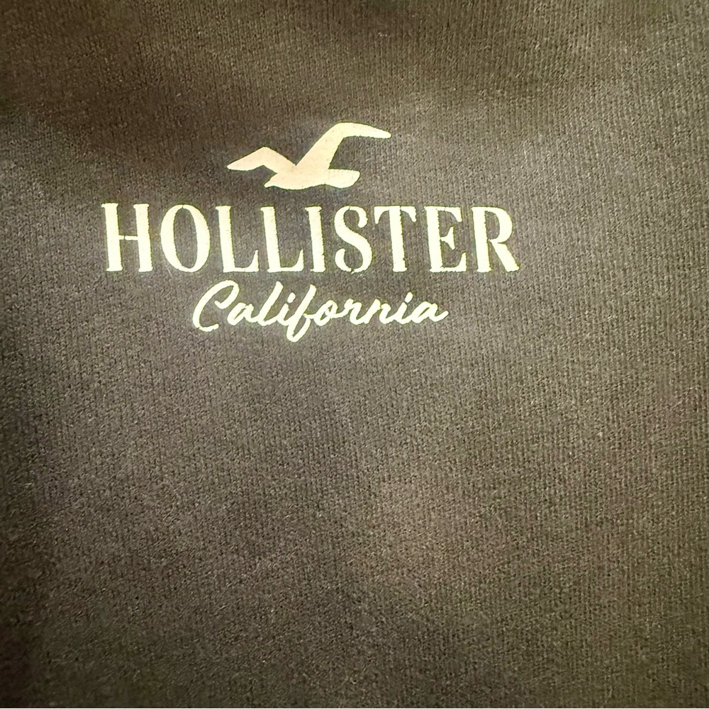 Hollister Black Hoodie with Rose Embroidery - Picture 4 of 6